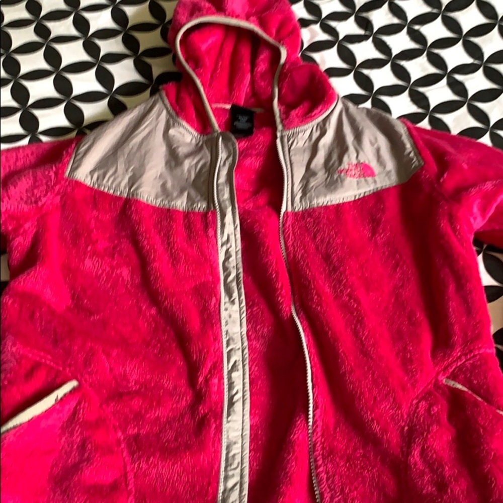 The North Face Girls hot pink XL perfect